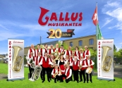 Jubiläumsfeier 20 Jahre Gallus Musikanten mit CD-Taufe